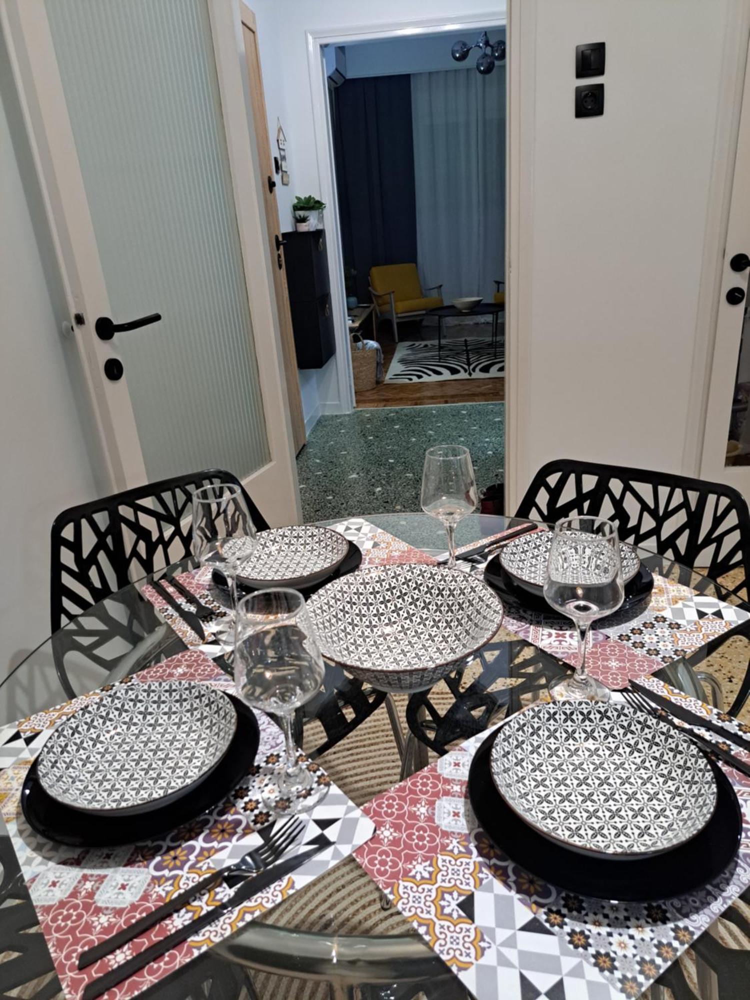 Stylish City Center Apartment Serres Exteriér fotografie