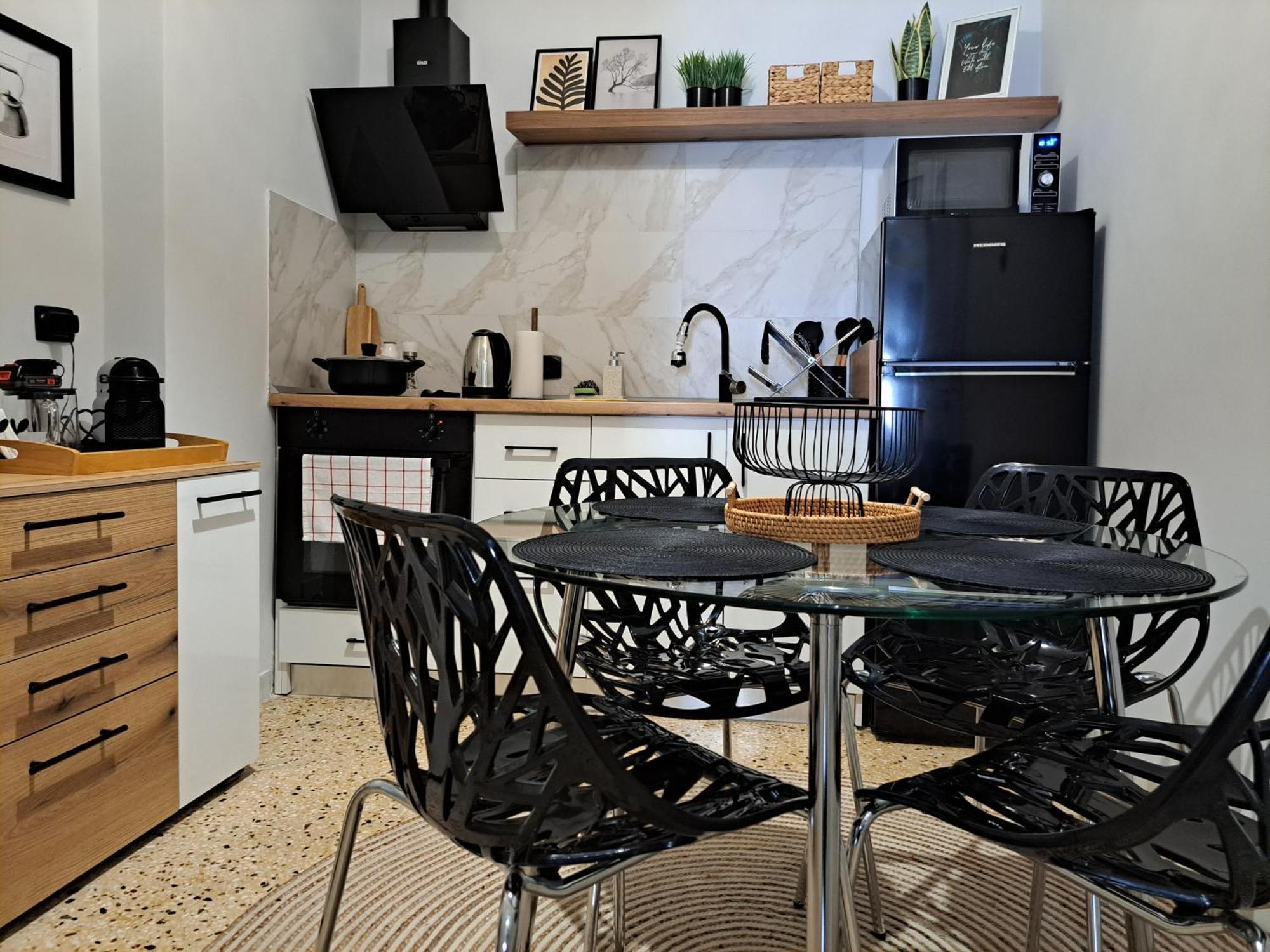 Stylish City Center Apartment Serres Exteriér fotografie
